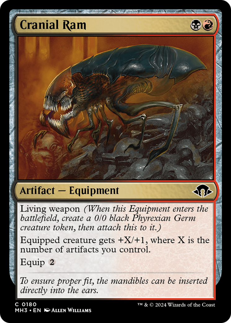 Cranial Ram [Modern Horizons 3] | Jomio and Rueliete's Cards and Comics