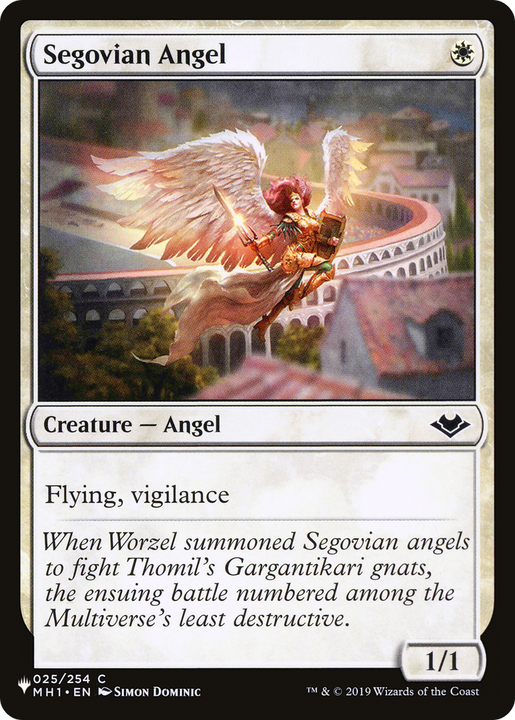 Segovian Angel [The List] | Jomio and Rueliete's Cards and Comics