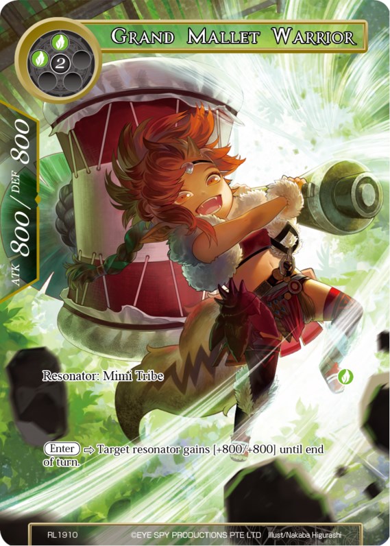 Grand Mallet Warrior (RL1910) [Promo Cards] | Jomio and Rueliete's Cards and Comics