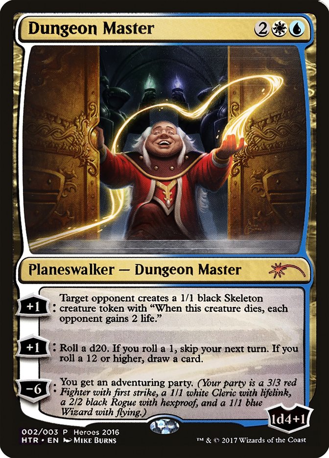 Dungeon Master [Heroes of the Realm] | Jomio and Rueliete's Cards and Comics
