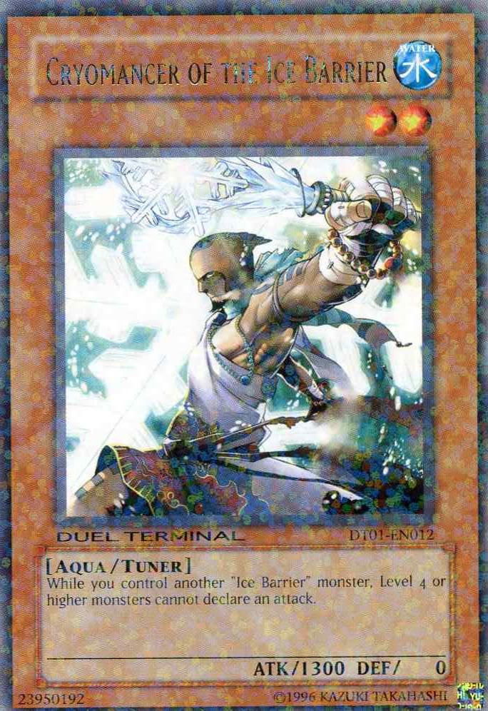 Cryomancer of the Ice Barrier [DT01-EN012] Rare | Jomio and Rueliete's Cards and Comics