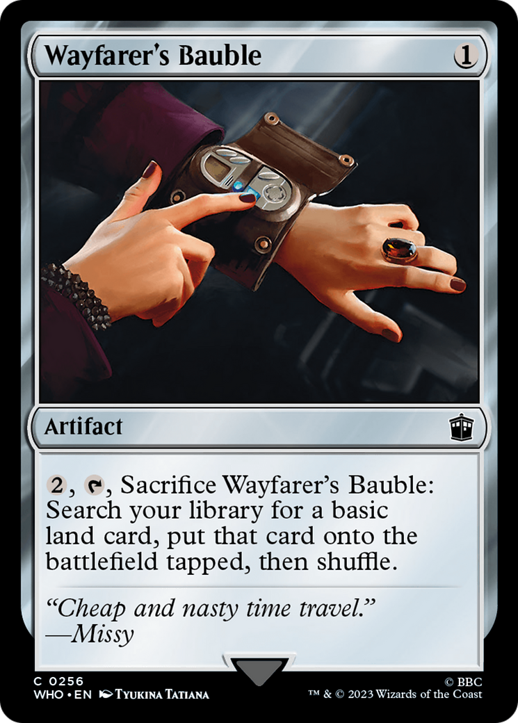 Wayfarer's Bauble [Doctor Who] | Jomio and Rueliete's Cards and Comics