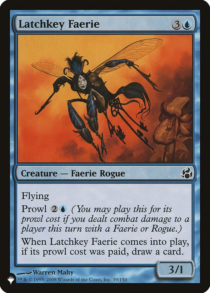 Latchkey Faerie [The List] | Jomio and Rueliete's Cards and Comics