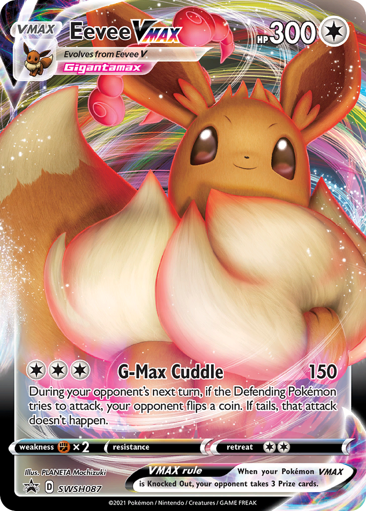 Eevee VMAX (SWSH087) [Sword & Shield: Black Star Promos] | Jomio and Rueliete's Cards and Comics