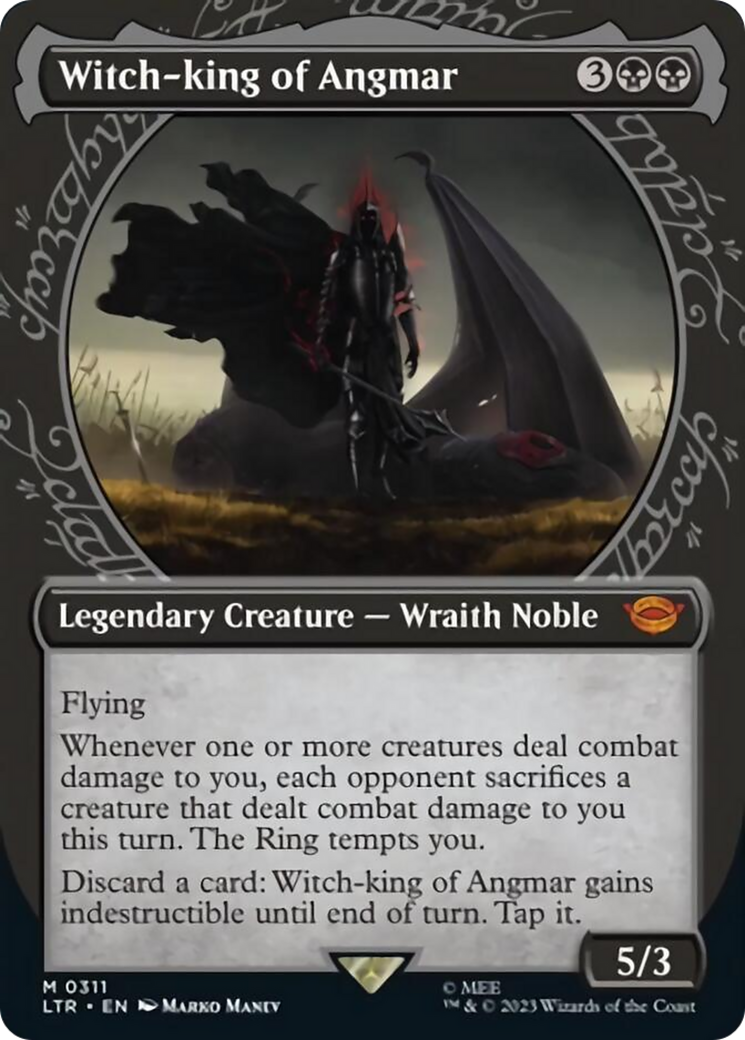 Witch-king of Angmar (Showcase Ring Frame) [The Lord of the Rings: Tales of Middle-Earth] | Jomio and Rueliete's Cards and Comics