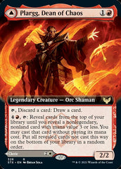 Plargg, Dean of Chaos // Augusta, Dean of Order (Extended Art) [Strixhaven: School of Mages] | Jomio and Rueliete's Cards and Comics