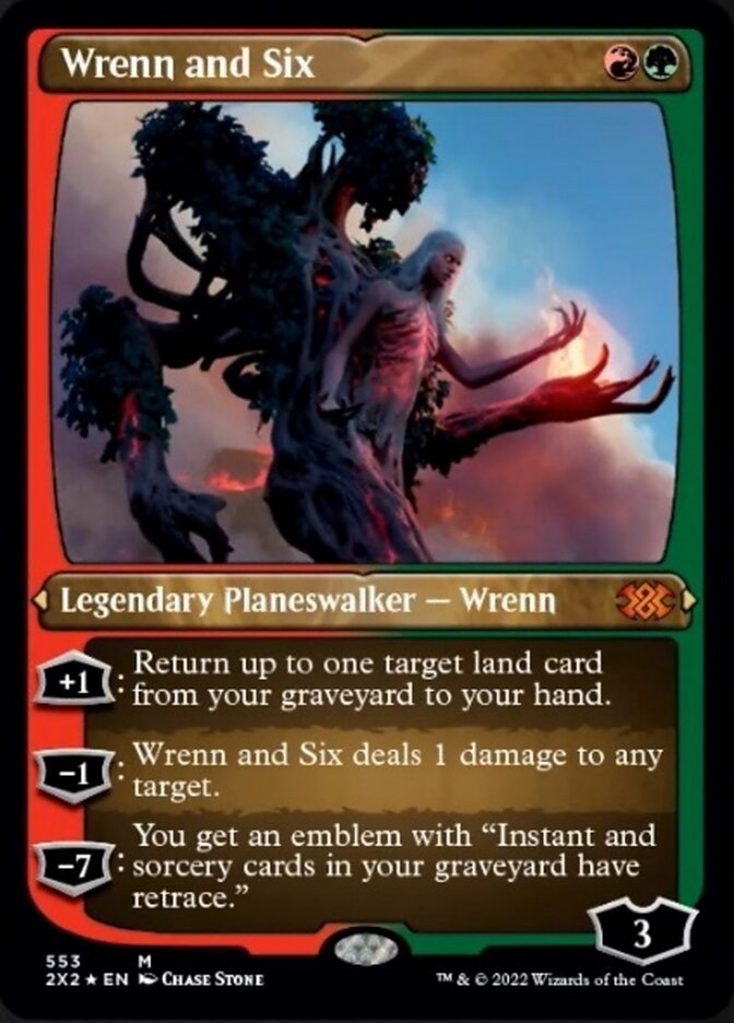 Wrenn and Six (Foil Etched) [Double Masters 2022] | Jomio and Rueliete's Cards and Comics