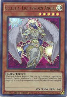 Celestia, Lightsworn Angel [LART-EN036] Ultra Rare | Jomio and Rueliete's Cards and Comics
