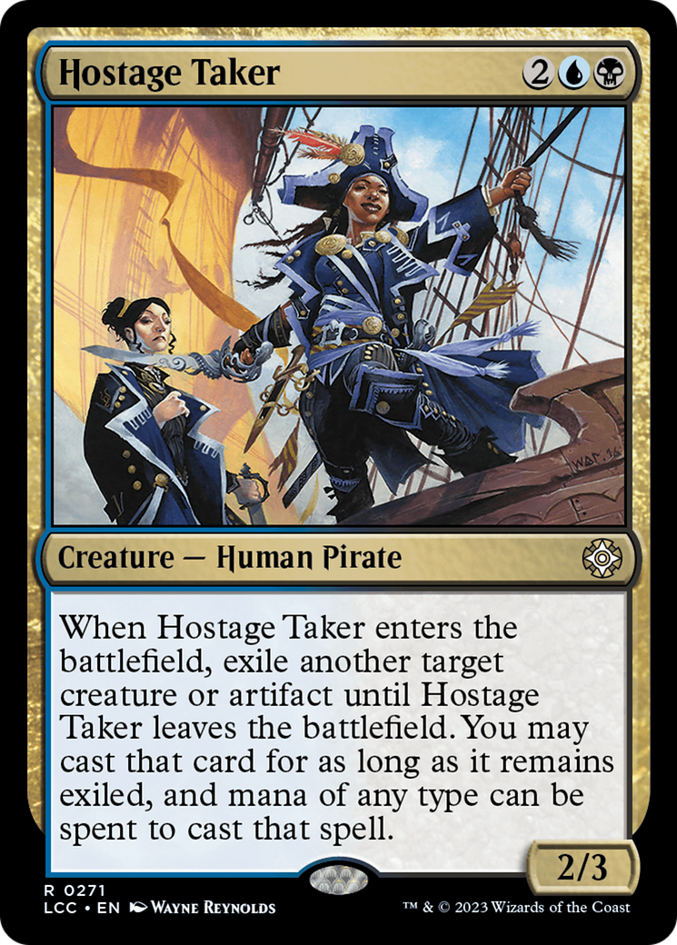 Hostage Taker [The Lost Caverns of Ixalan Commander] | Jomio and Rueliete's Cards and Comics