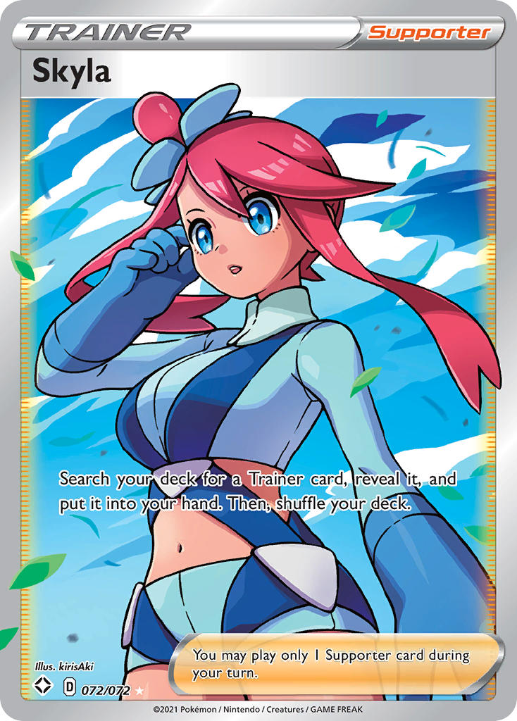 Skyla (072/072) [Sword & Shield: Shining Fates] | Jomio and Rueliete's Cards and Comics