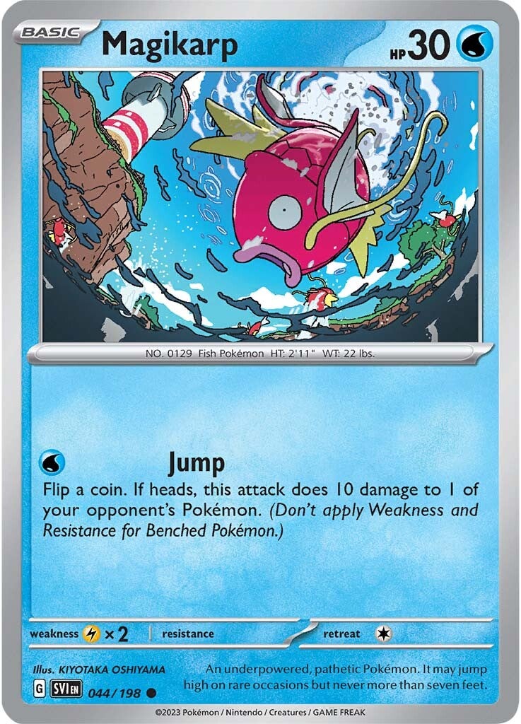 Magikarp (044/198) [Scarlet & Violet: Base Set] | Jomio and Rueliete's Cards and Comics