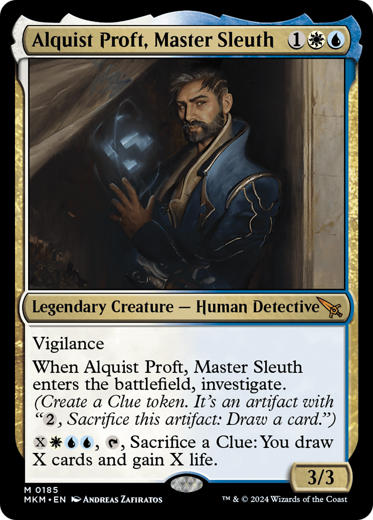 Alquist Proft, Master Sleuth [Murders at Karlov Manor] | Jomio and Rueliete's Cards and Comics