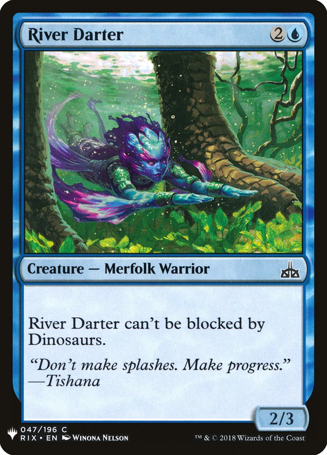 River Darter [Mystery Booster] | Jomio and Rueliete's Cards and Comics
