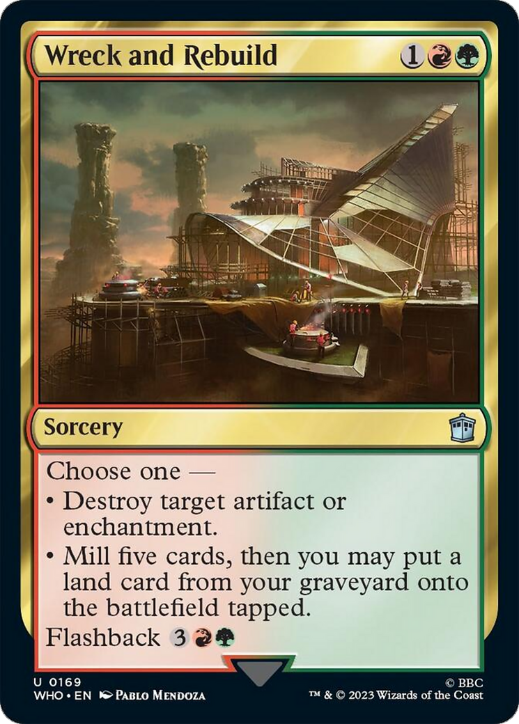 Wreck and Rebuild [Doctor Who] | Jomio and Rueliete's Cards and Comics