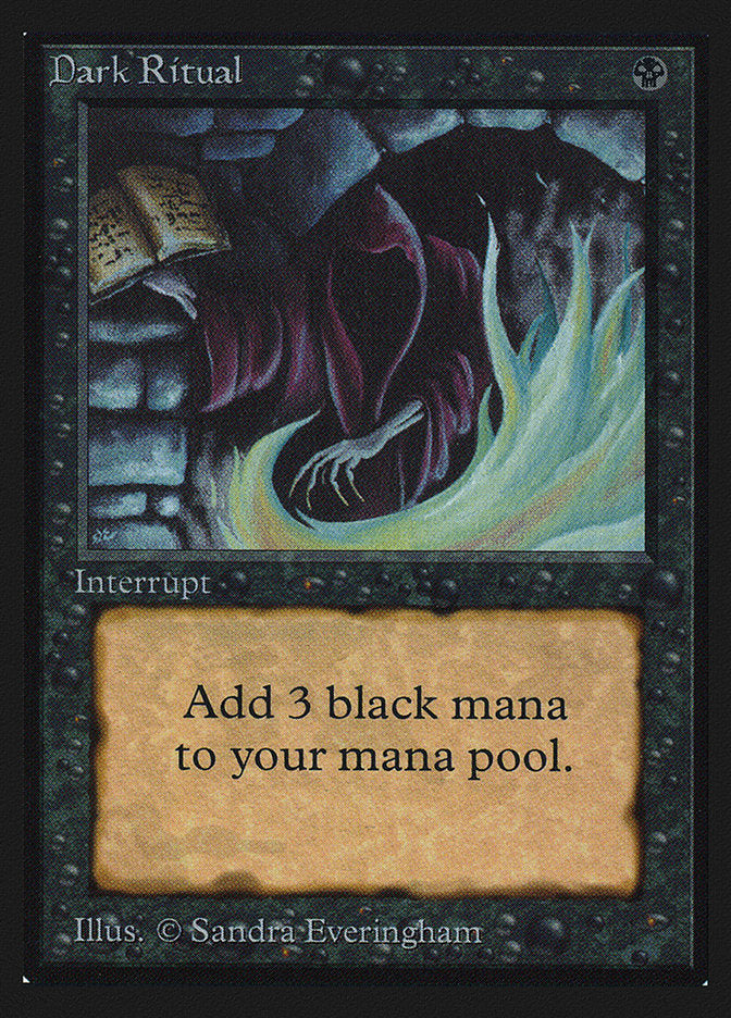 Dark Ritual [Collectors' Edition] | Jomio and Rueliete's Cards and Comics