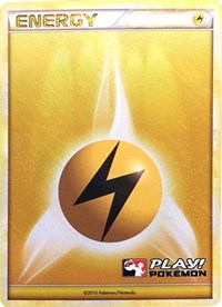 Lightning Energy (2010 Play Pokemon Promo) [League & Championship Cards] | Jomio and Rueliete's Cards and Comics
