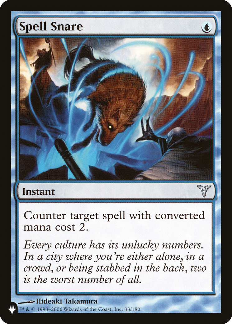 Spell Snare [The List] | Jomio and Rueliete's Cards and Comics