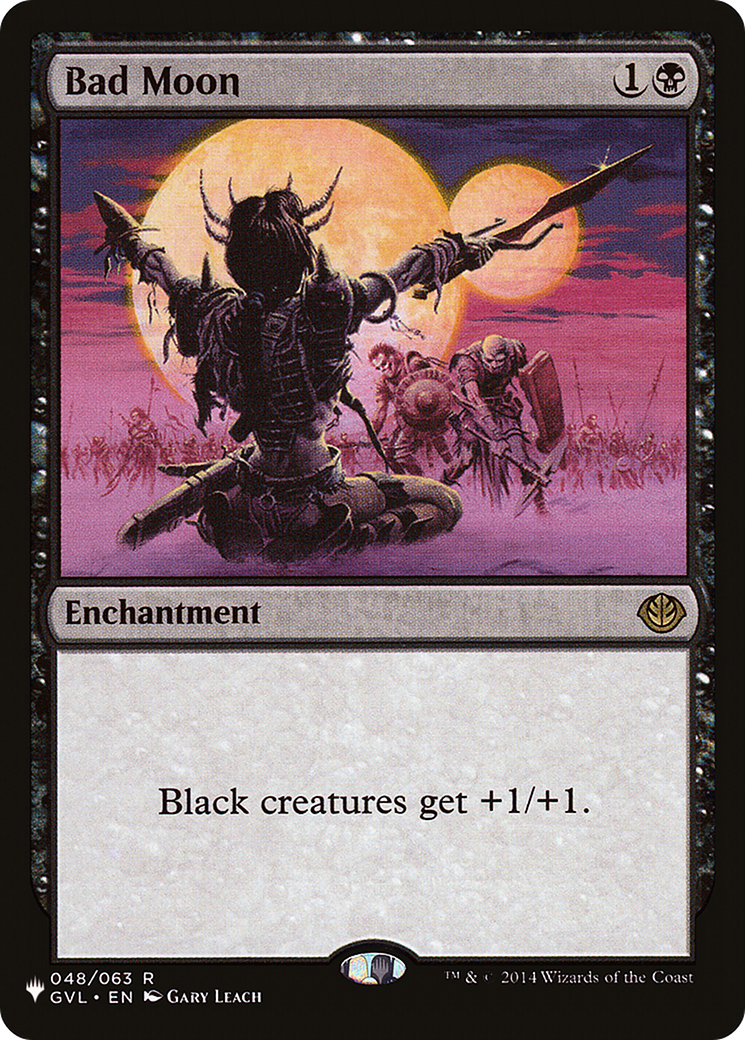 Bad Moon (DD3) [The List] | Jomio and Rueliete's Cards and Comics