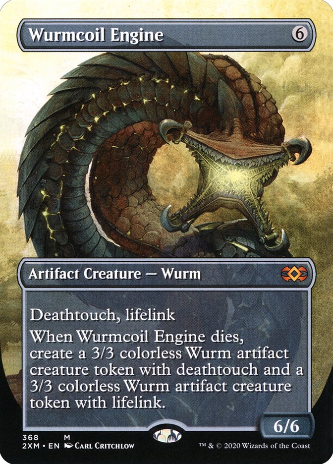 Wurmcoil Engine (Toppers) [Double Masters] | Jomio and Rueliete's Cards and Comics
