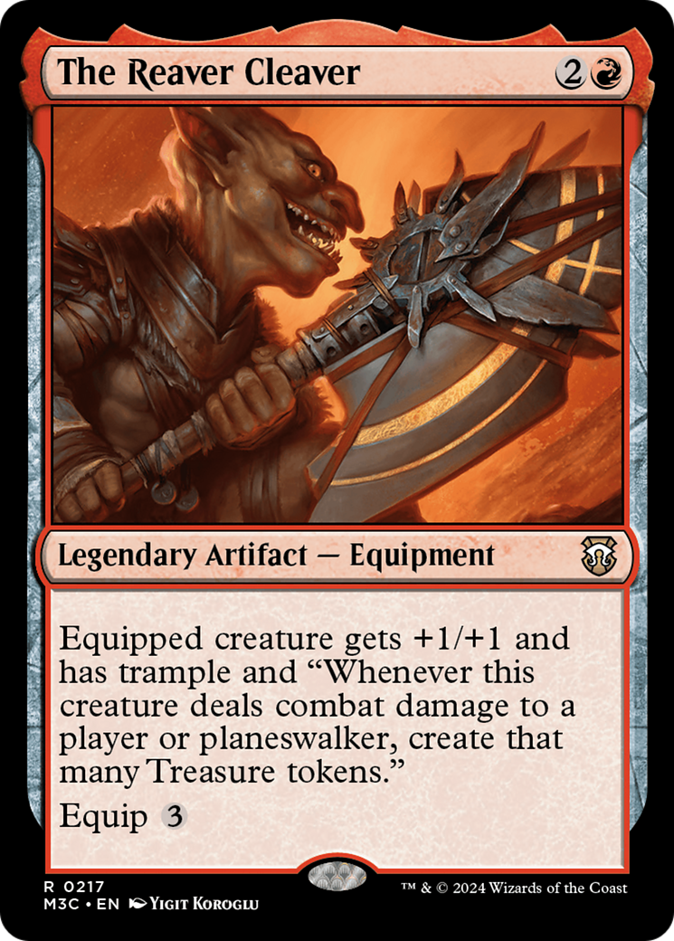 The Reaver Cleaver [Modern Horizons 3 Commander] | Jomio and Rueliete's Cards and Comics