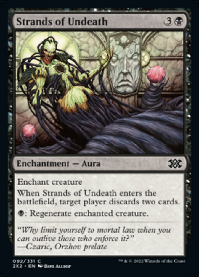 Strands of Undeath [Double Masters 2022] | Jomio and Rueliete's Cards and Comics