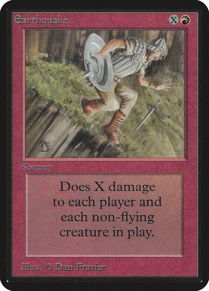 Earthquake [Alpha Edition] | Jomio and Rueliete's Cards and Comics