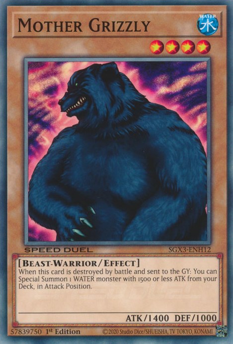 Mother Grizzly [SGX3-ENH12] Common | Jomio and Rueliete's Cards and Comics