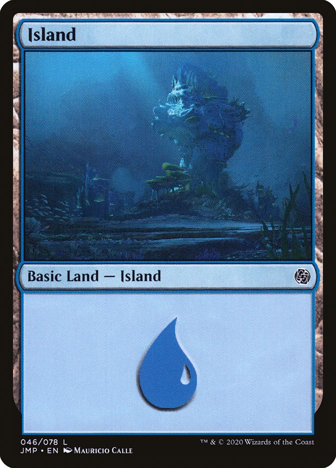 Island (46) [Jumpstart] | Jomio and Rueliete's Cards and Comics