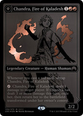 Chandra, Fire of Kaladesh // Chandra, Roaring Flame [San Diego Comic-Con 2015] | Jomio and Rueliete's Cards and Comics