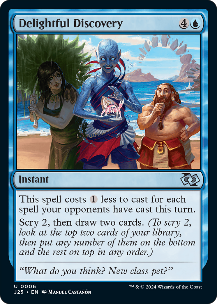 Delightful Discovery [Foundations Jumpstart] | Jomio and Rueliete's Cards and Comics