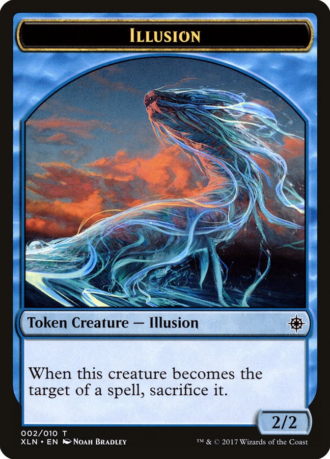 Illusion Token [Ixalan Tokens] | Jomio and Rueliete's Cards and Comics