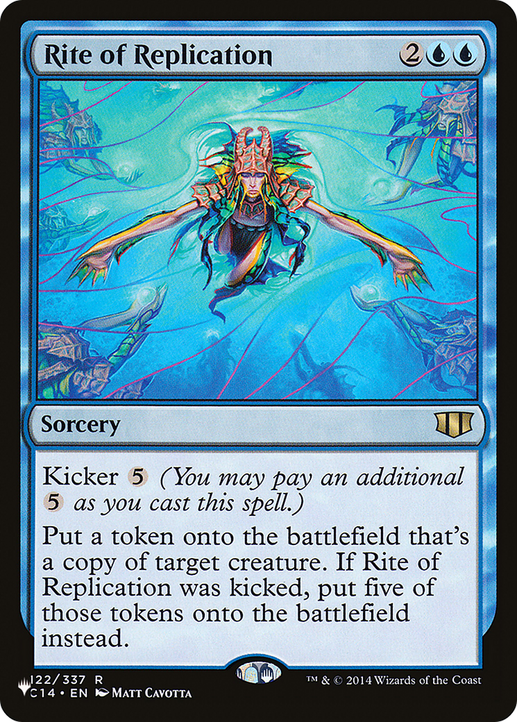 Rite of Replication (C14) [The List] | Jomio and Rueliete's Cards and Comics