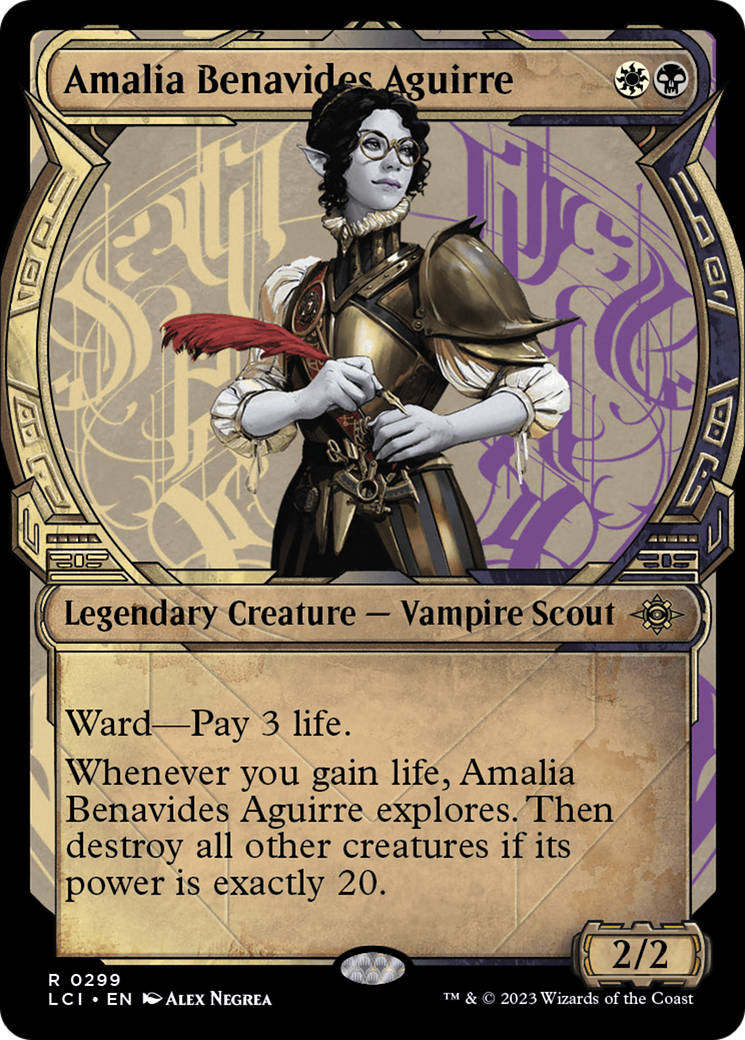 Amalia Benavides Aguirre (Showcase) [The Lost Caverns of Ixalan] | Jomio and Rueliete's Cards and Comics