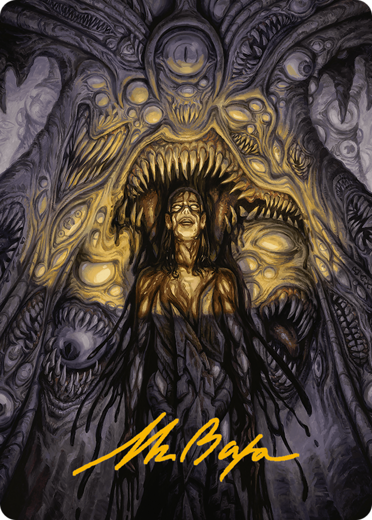Chthonian Nightmare Art Card (Gold-Stamped Signature) [Modern Horizons 3 Art Series] | Jomio and Rueliete's Cards and Comics