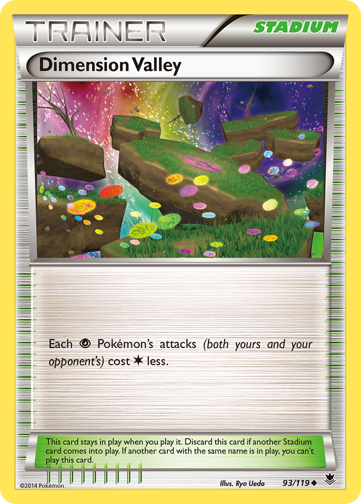 Dimension Valley (93/119) [XY: Phantom Forces] | Jomio and Rueliete's Cards and Comics