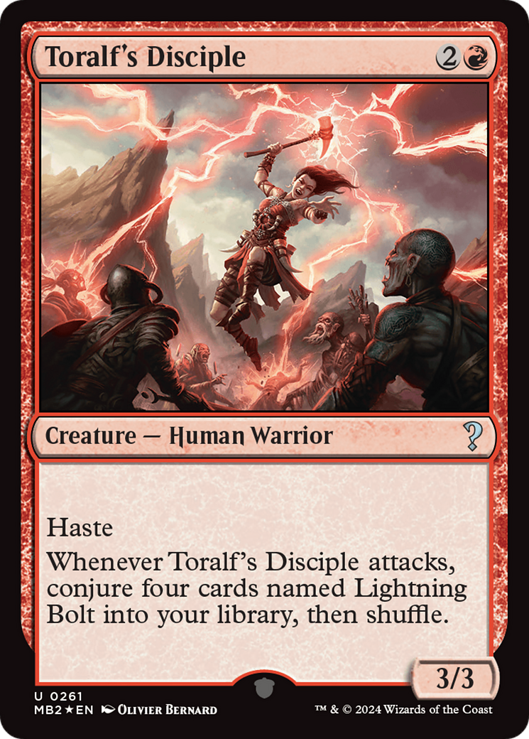 Toralf's Disciple [Mystery Booster 2] | Jomio and Rueliete's Cards and Comics