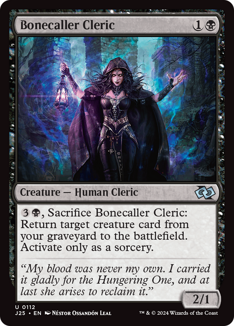 Bonecaller Cleric [Foundations Jumpstart] | Jomio and Rueliete's Cards and Comics