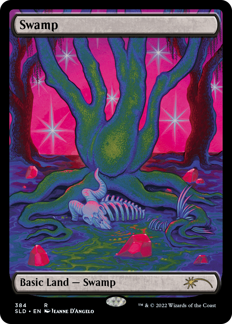 Swamp (384) [Secret Lair Drop Series] | Jomio and Rueliete's Cards and Comics
