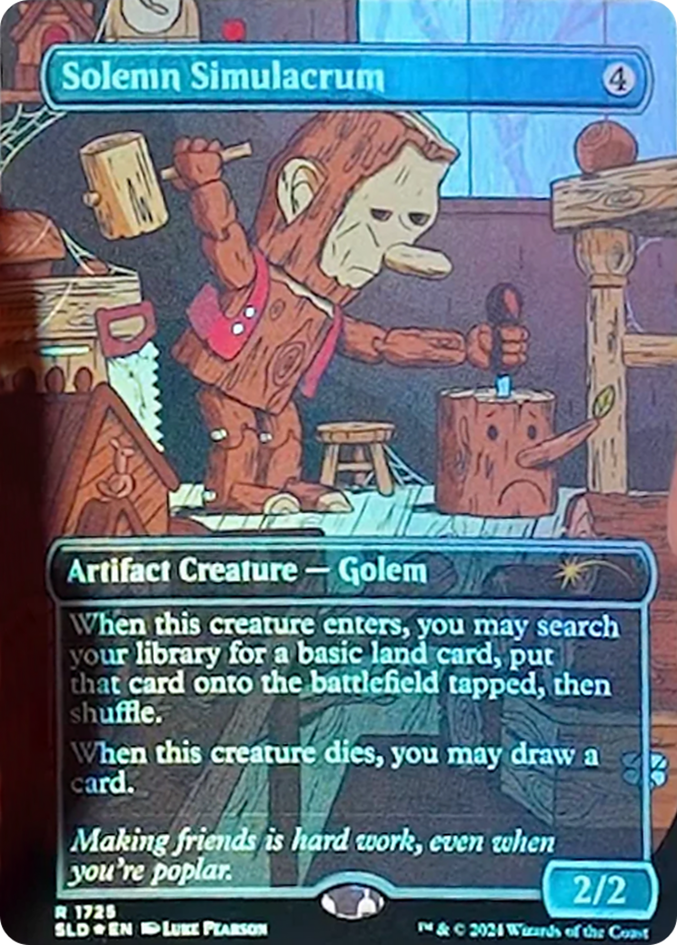 Solemn Simulacrum (1725) [Secret Lair Drop Series] | Jomio and Rueliete's Cards and Comics