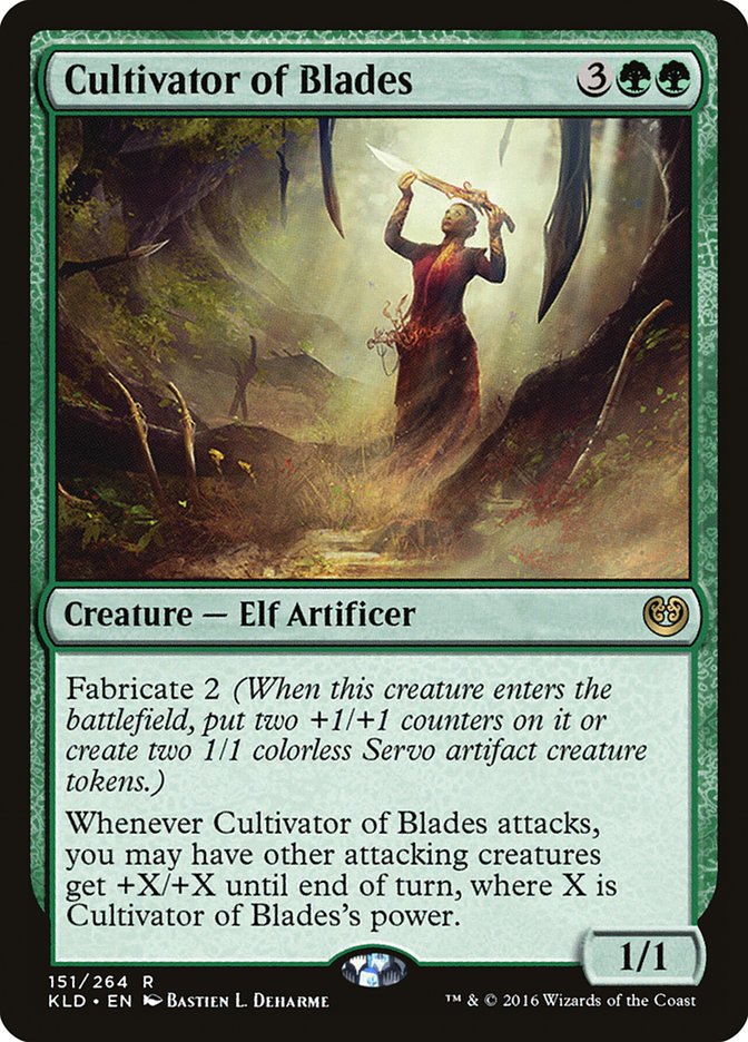 Cultivator of Blades [Kaladesh] | Jomio and Rueliete's Cards and Comics