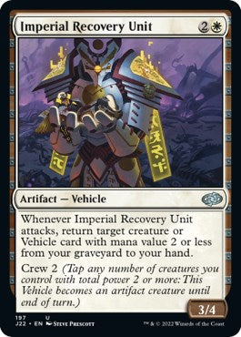Imperial Recovery Unit [Jumpstart 2022] | Jomio and Rueliete's Cards and Comics