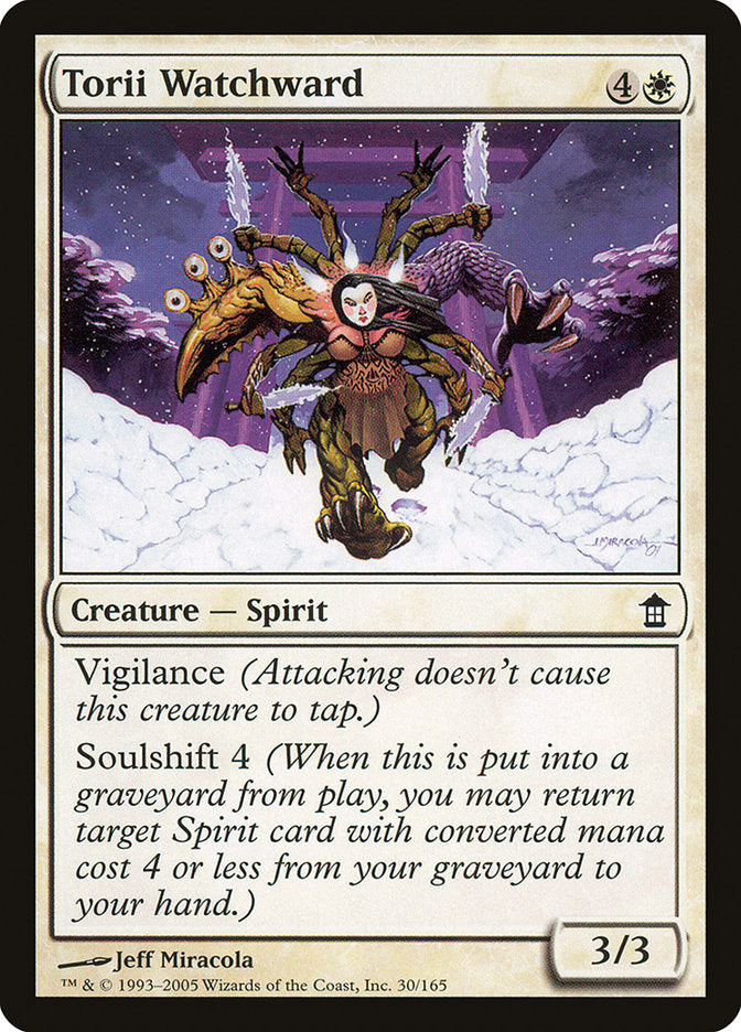 Torii Watchward [Saviors of Kamigawa] | Jomio and Rueliete's Cards and Comics