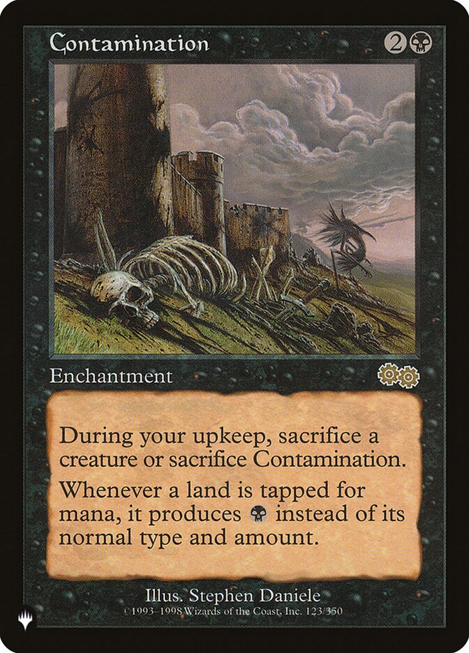 Contamination [The List] | Jomio and Rueliete's Cards and Comics
