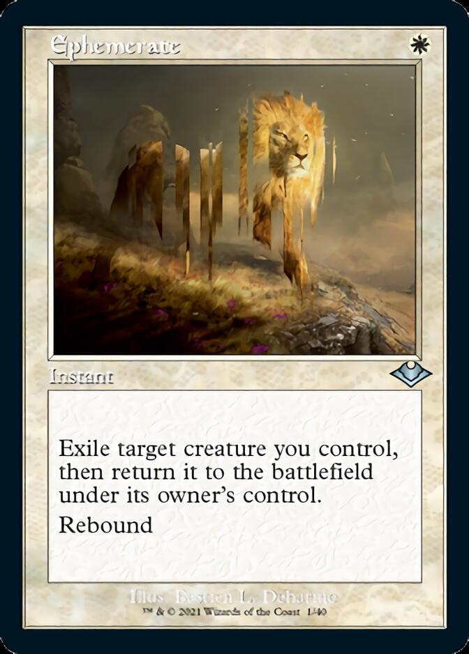 Ephemerate (Retro) [Modern Horizons] | Jomio and Rueliete's Cards and Comics