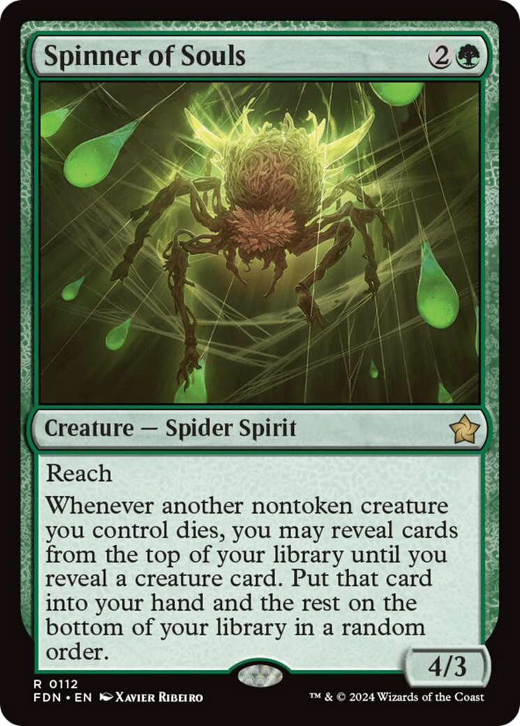 Spinner of Souls [Foundations] | Jomio and Rueliete's Cards and Comics