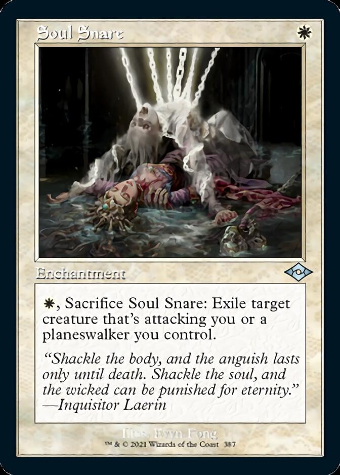 Soul Snare (Retro Foil Etched) [Modern Horizons 2] | Jomio and Rueliete's Cards and Comics