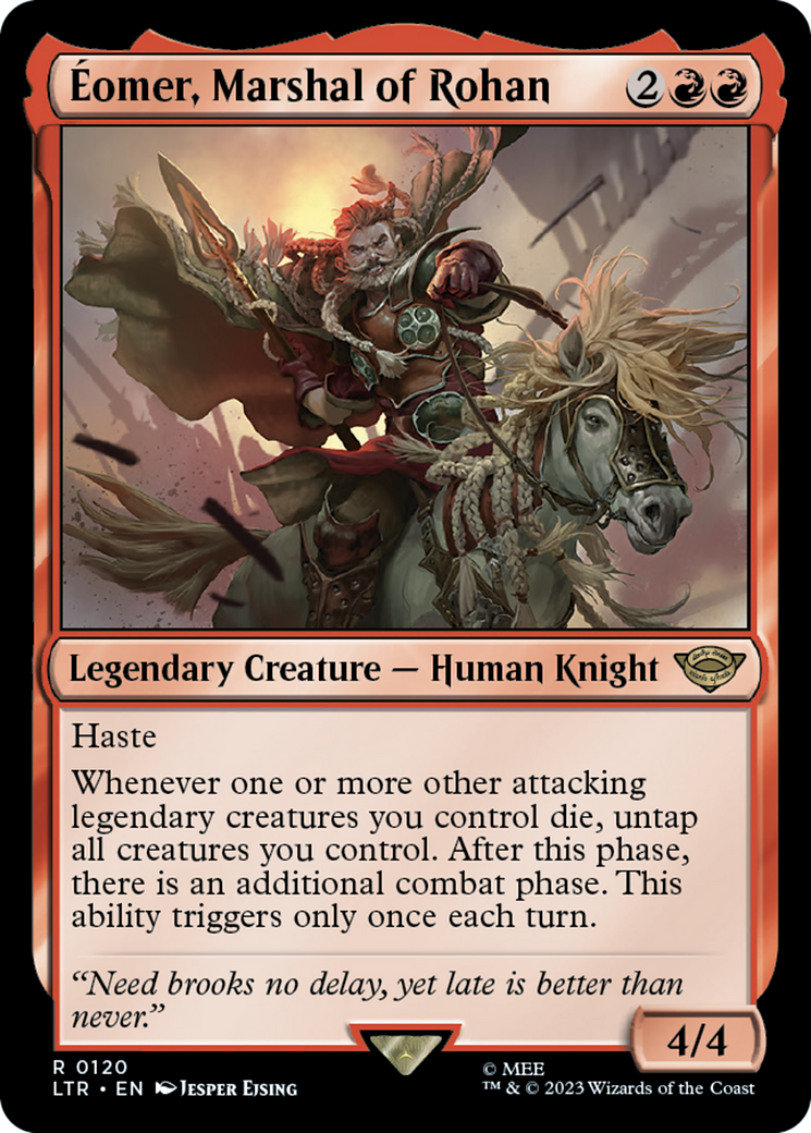 Eomer, Marshal of Rohan [The Lord of the Rings: Tales of Middle-Earth] | Jomio and Rueliete's Cards and Comics