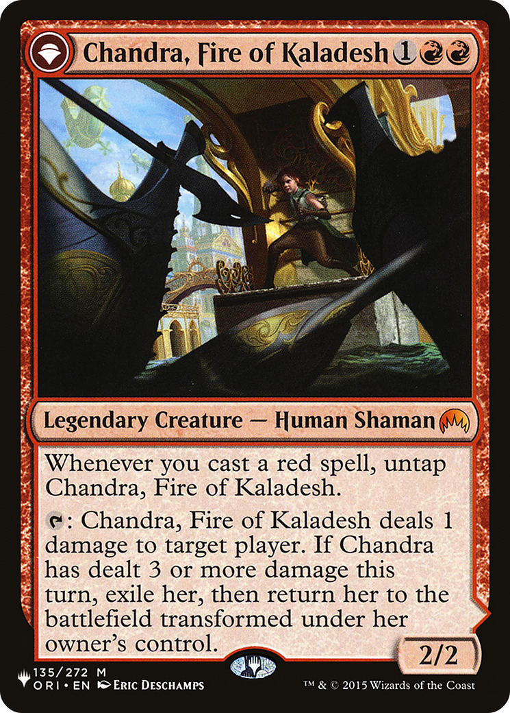 Chandra, Fire of Kaladesh // Chandra, Roaring Flame [Secret Lair: From Cute to Brute] | Jomio and Rueliete's Cards and Comics