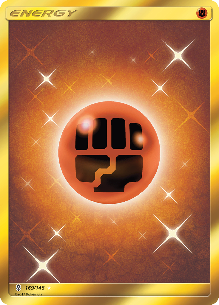 Fighting Energy (169/145) [Sun & Moon: Guardians Rising] | Jomio and Rueliete's Cards and Comics
