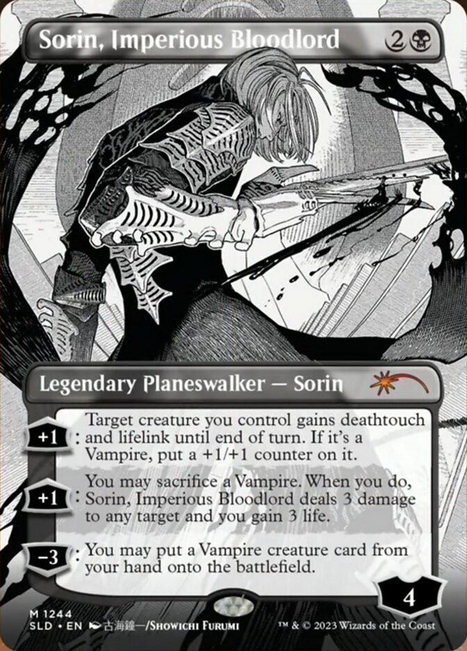 Sorin, Imperious Bloodlord (Borderless) [Secret Lair Drop Series] | Jomio and Rueliete's Cards and Comics